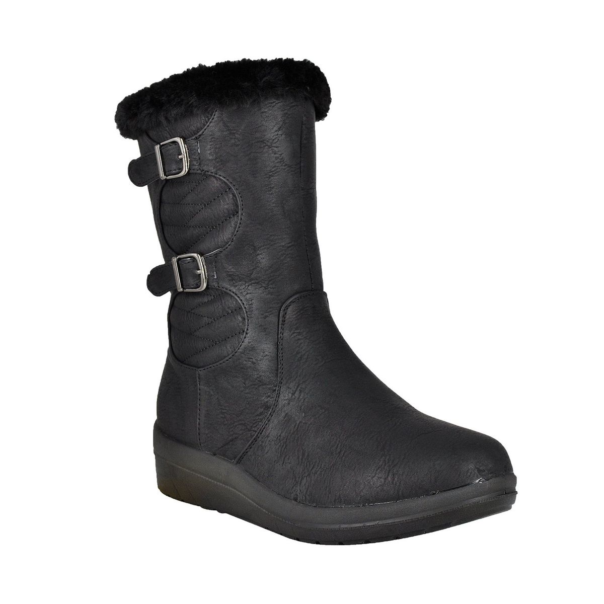 PASSER - Botin Mujer Negro Hualo Passer