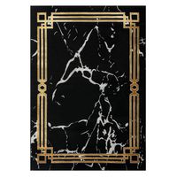 Alfombra Babil Negra 120 x 180 cm