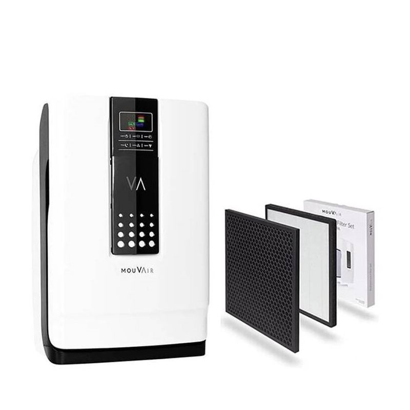 MOUVAIR - Purificador de Aire Mouvair Zen con Filtros de Reemplazo HEPA H11