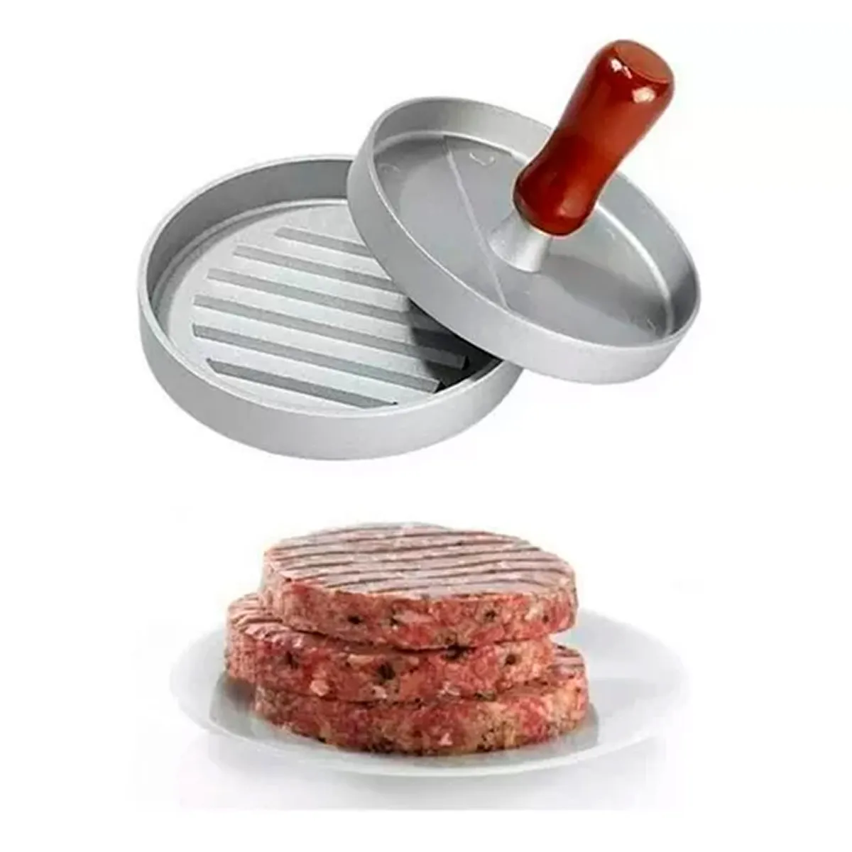 ESHOPANGIE - Prensa Para Hamburguesas Asado Parrilla