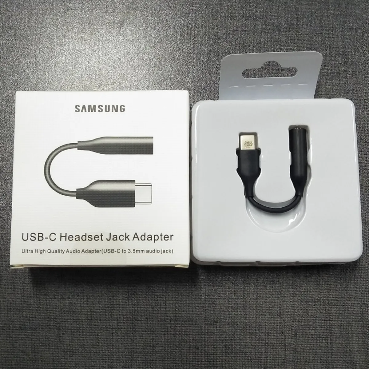 SAMSUNG - Adaptador Auriculares Samsung Type-C a Jack