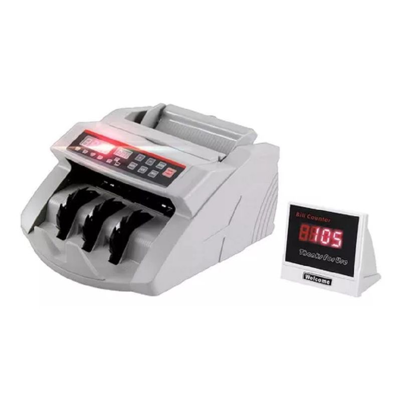 LISM - Maquina Contadora De Billetes Dinero Profesional Detector 269001
