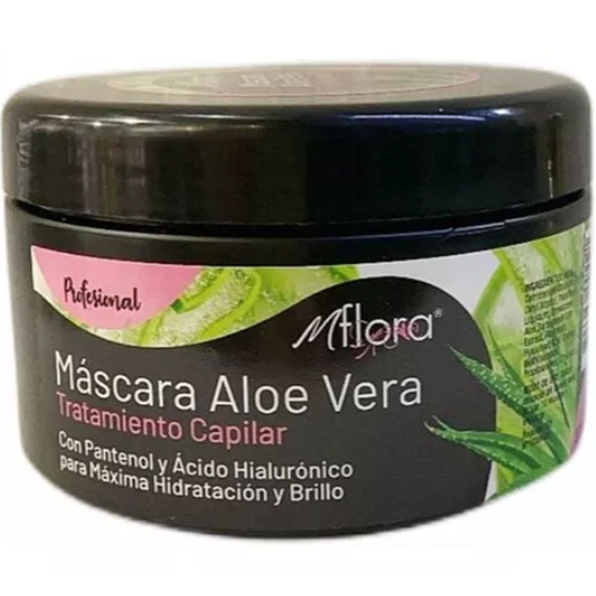 GENERICO - Crema Capilar De Aloe Vera Y Ácido Hialuronico 300g Mflora.-