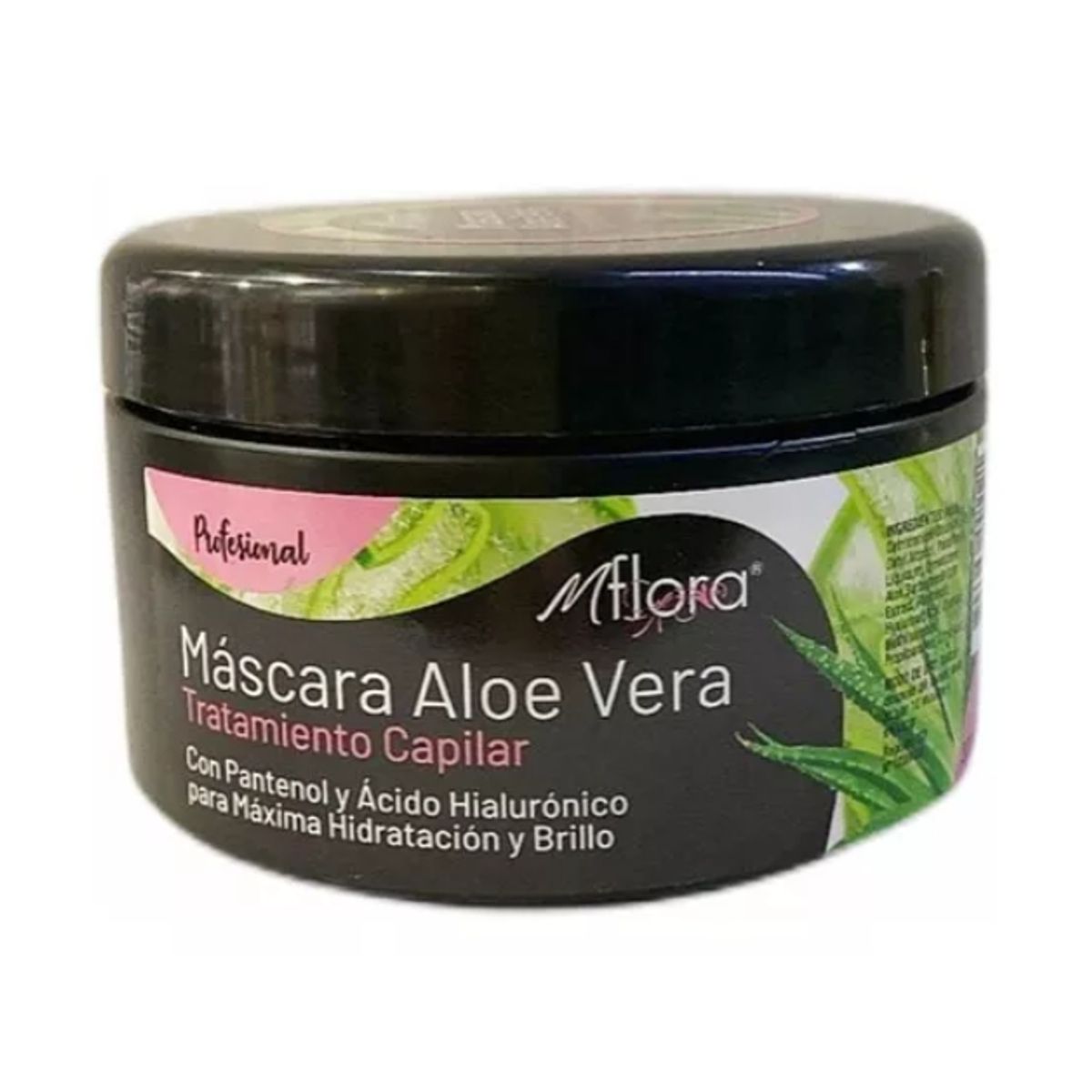 GENERICO - Crema Capilar De Aloe Vera Y Ácido Hialuronico 300g Mflora.-