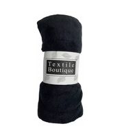 Pack 6 Toallas Para Peluquería / Barberia Negra