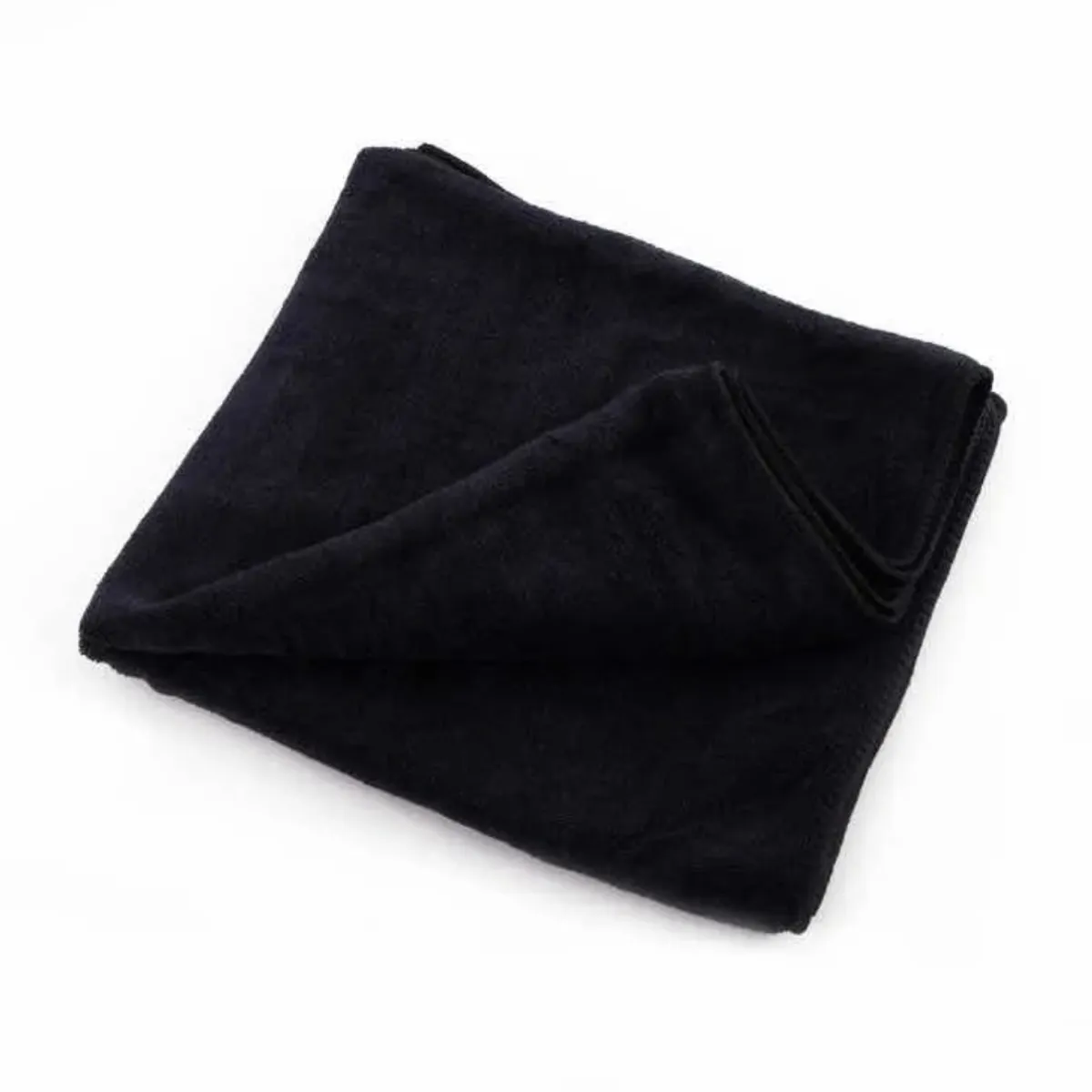 GENERICO - Pack 6 Toallas Para Peluquería / Barberia Negra