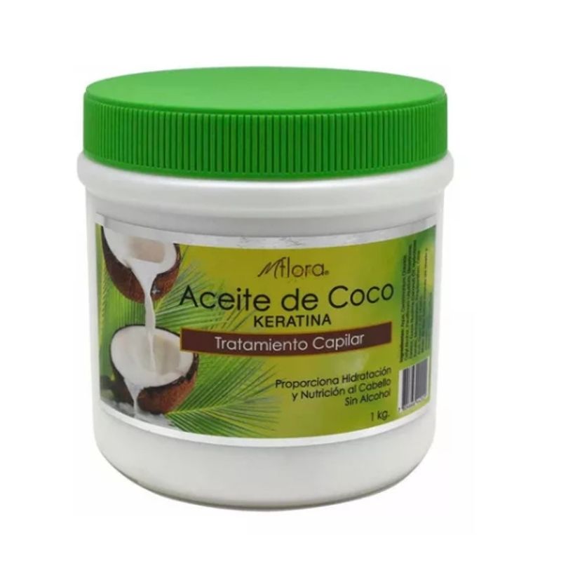 GENERICO - Flora® Crema Keratina De Coco 1 Kilo