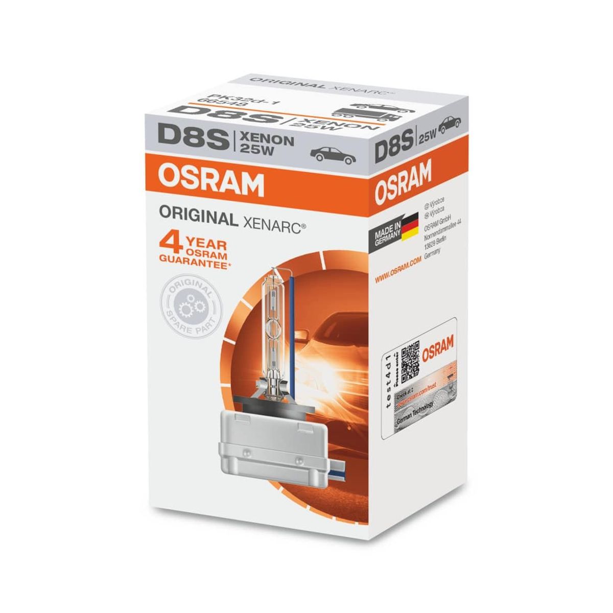 OSRAM LEDVANCE - Ampolleta Xenon Osram D8S 25w