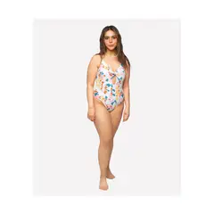 LOUNGE - Traje De Baño Relounge Nudo Aqua Garden