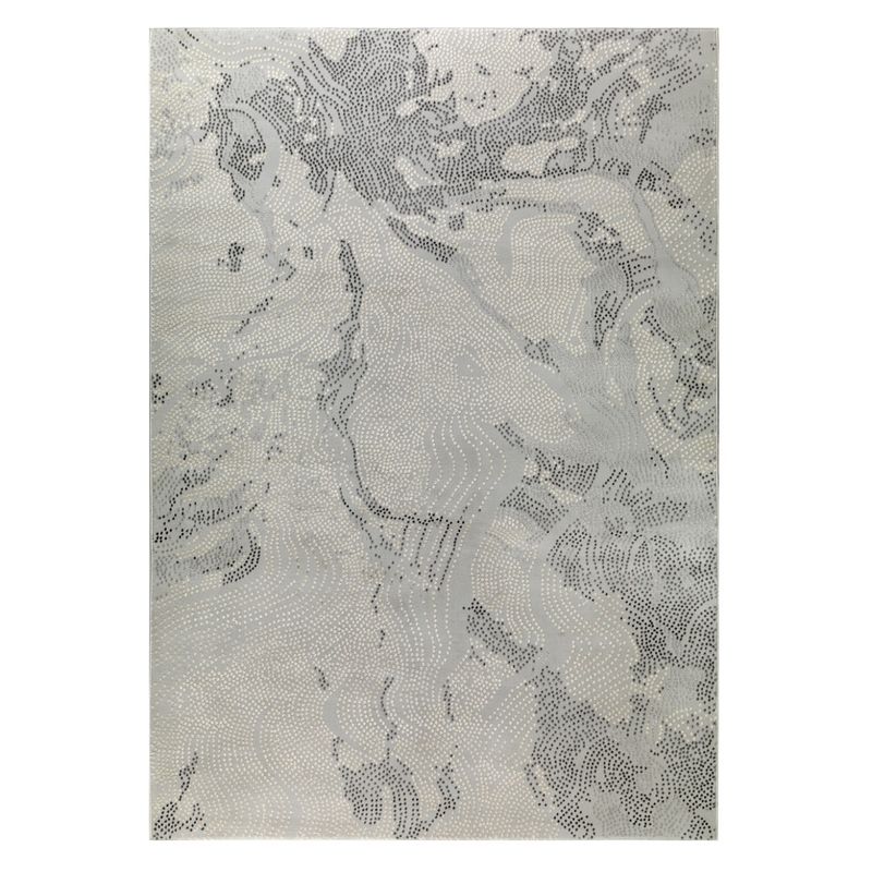 MODA ALFOMBRAS - ALFOMBRA BABIL GRIS 160 x 230 cm