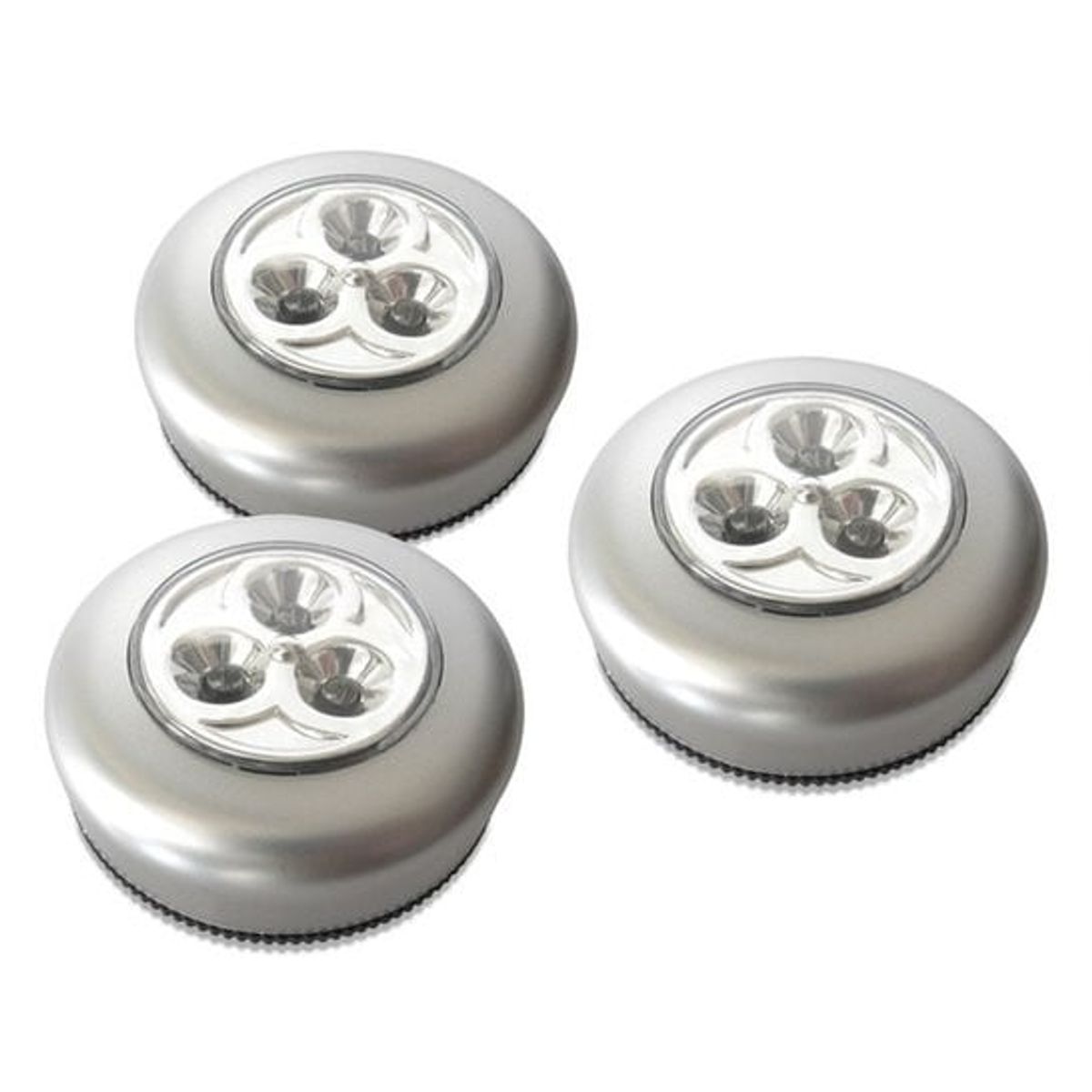MACROTEL - Pack luz toque Linterna Macrotel 3 unidades
