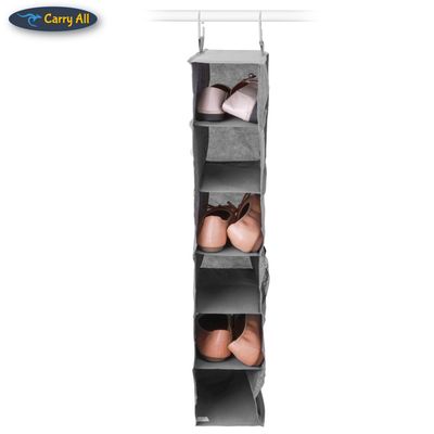 Imagen 2 del producto Organizador Colgante De Ropa Zapatos 6 Compartimentos Closet