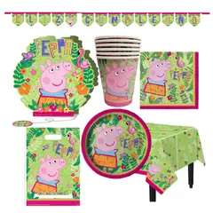 COTILLON ACTIVARTE - Pack Cumpleaños Peppa Pig X 18 Cotillón Activarte