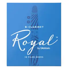 RICO ROYAL - Cañas Para Clarinete Bb Royal #3, 10 Unidades