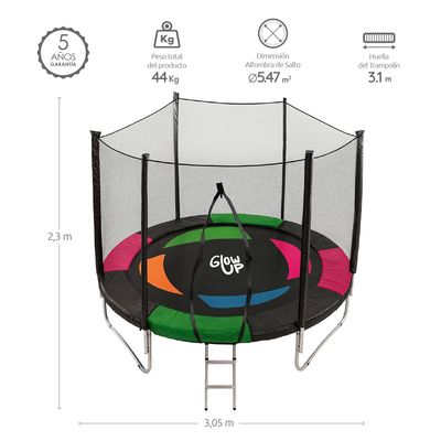 Imagen 2 del producto Cama elástica 3,05 mts 10ft Edición ltda