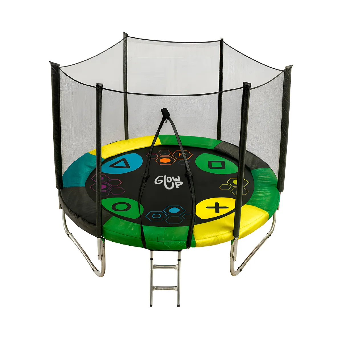 GLOWUP - Cama elástica Glowup 3,05 mts 10ft Edición ltda Exclusiva