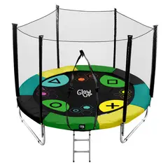 GLOWUP - Cama elástica 3,05 mt 10ft Edición Exclusiva F