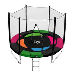 GLOWUP - Cama elástica 2,44 mt 8ft Edición Exclusiva P
