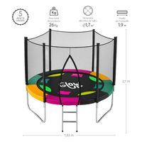 Cama elástica 1,83 mt 6ft Edición Exclusiva