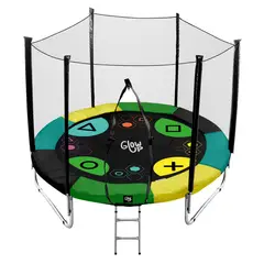 GLOWUP - Cama elástica 2,44 mt 8ft Edición Exclusiva F