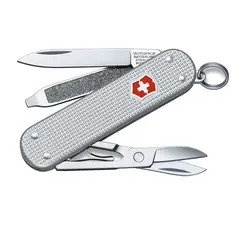 VICTORINOX - Navaja Classic Alox color Plata