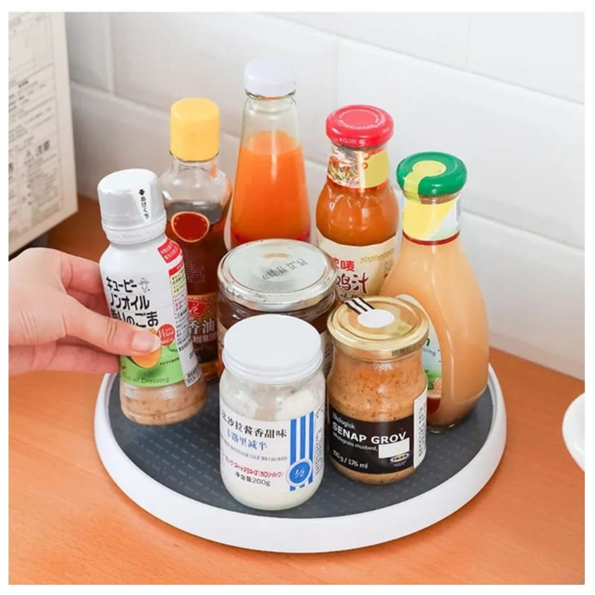 GENERICO - ORGANIZADOR BANDEJA DE ALMACENAMIENTO GIRATORIA