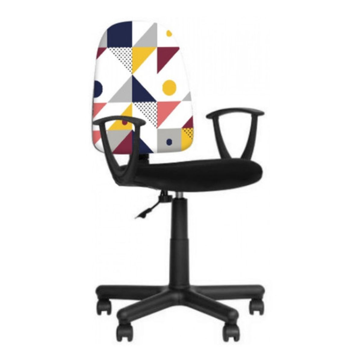 GENERICO - Silla De Escritorio Comic Triangulos Bighouse