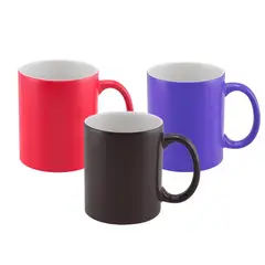 DETODOYMAS - Caja 36 Tazones Mágicos Mate para Estampar Sublimar 11Oz