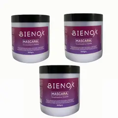 GENERICO - Pack 3 Crema Matizador Violeta 500ml - Bienok