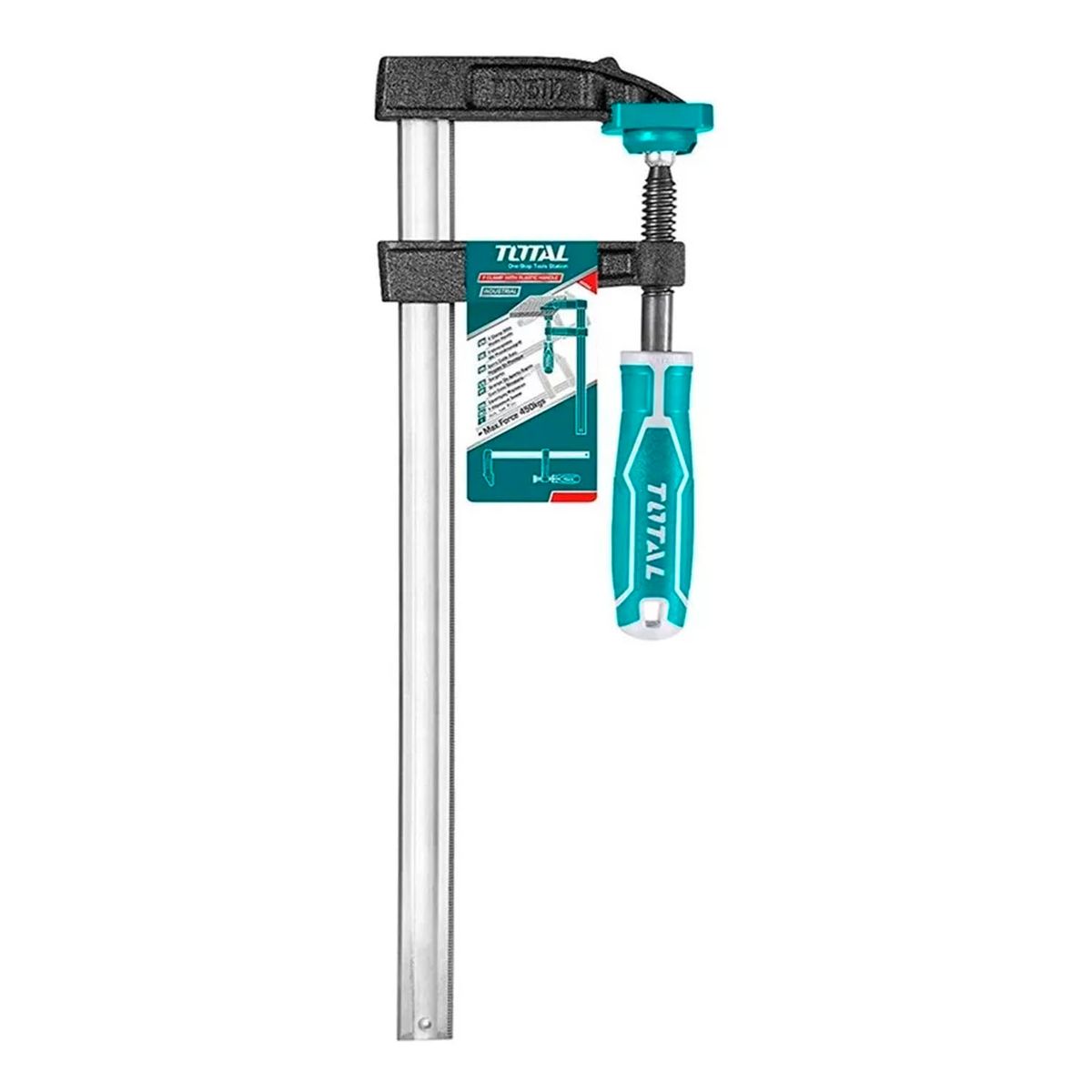 TOTAL TOOLS - Prensa F Sargento Carpintero 120 X 500 Mm Total Tht1321203