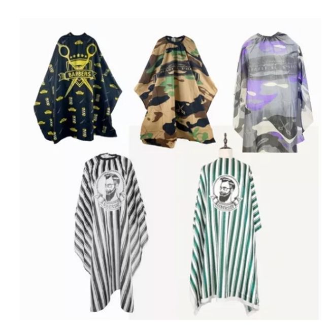 GENERICO - 10 Capa Peluquería, Pechera, Delantal Para Corte De Cabello