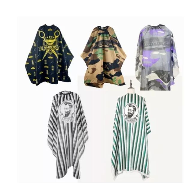 GENERICO - 10 Capa Peluquería, Pechera, Delantal Para Corte De Cabello