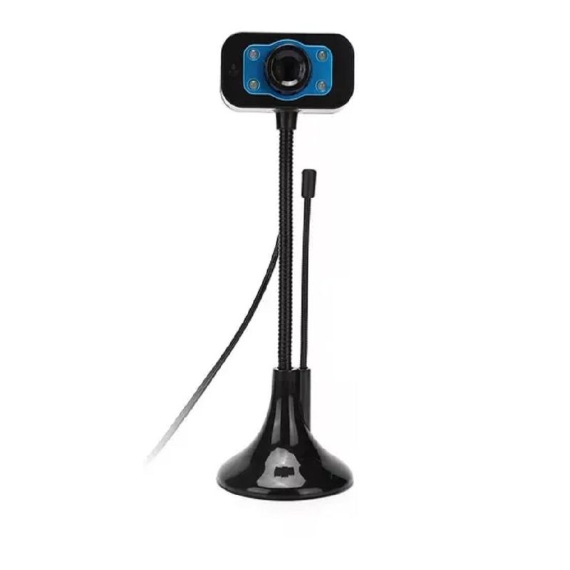 GENERICO - Camara Webcam Usb Con Micrófono Teletrabajo Videoconferencia 240099