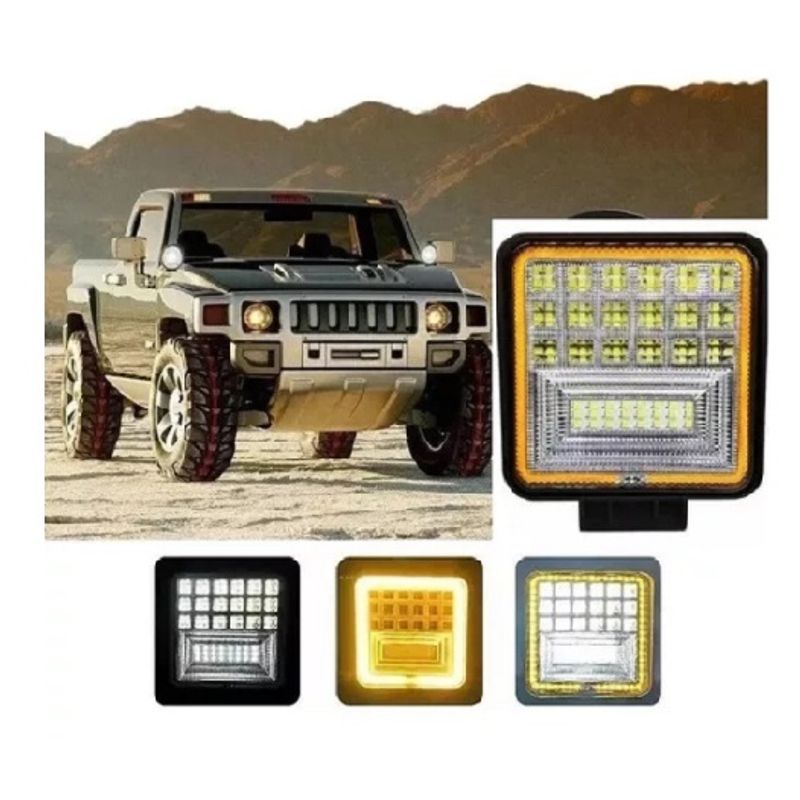 GENERICO - Luces Foco Neblinero Led 126w Ojo Angel 223203