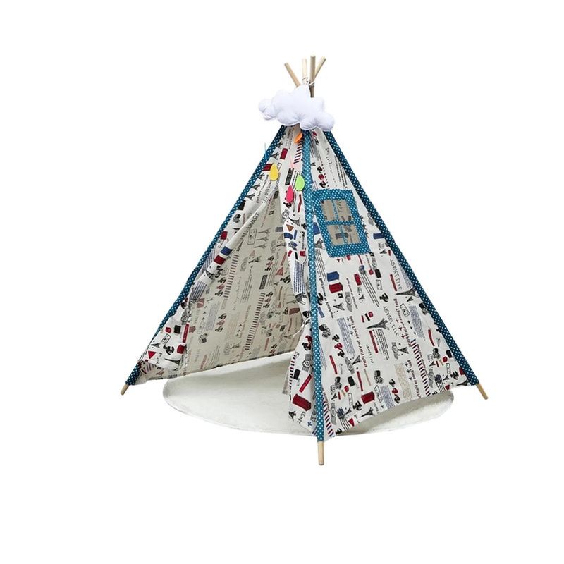 FIGLIO - Carpa Tipi Niños Infantil 160 cm Paris Juguete Decoracion