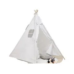 FIGLIO - Carpa Tipi Niños Infantil 160 cm Blanca Juguete Decoracion