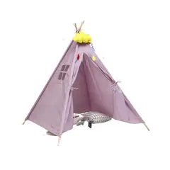 FIGLIO - Carpa Tipi Niños Infantil 160 cm Morada Juguete Decoracion