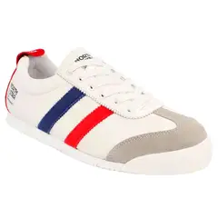NORTH STAR - Zapatilla Classic Retro Premium Cuero Tricolor