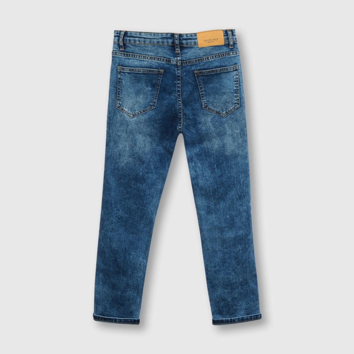 COLLOKY - Jeans de niño straight azul (2 a 12 años)