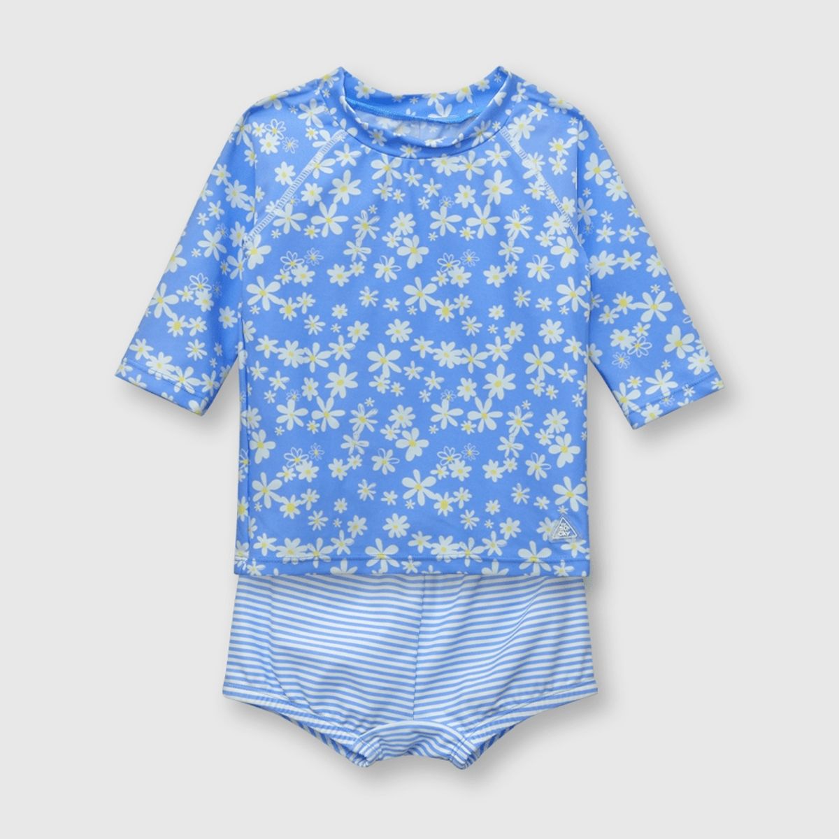 COLLOKY - Tankini de bebé niña con filtro UV azul (3 a 36 meses)