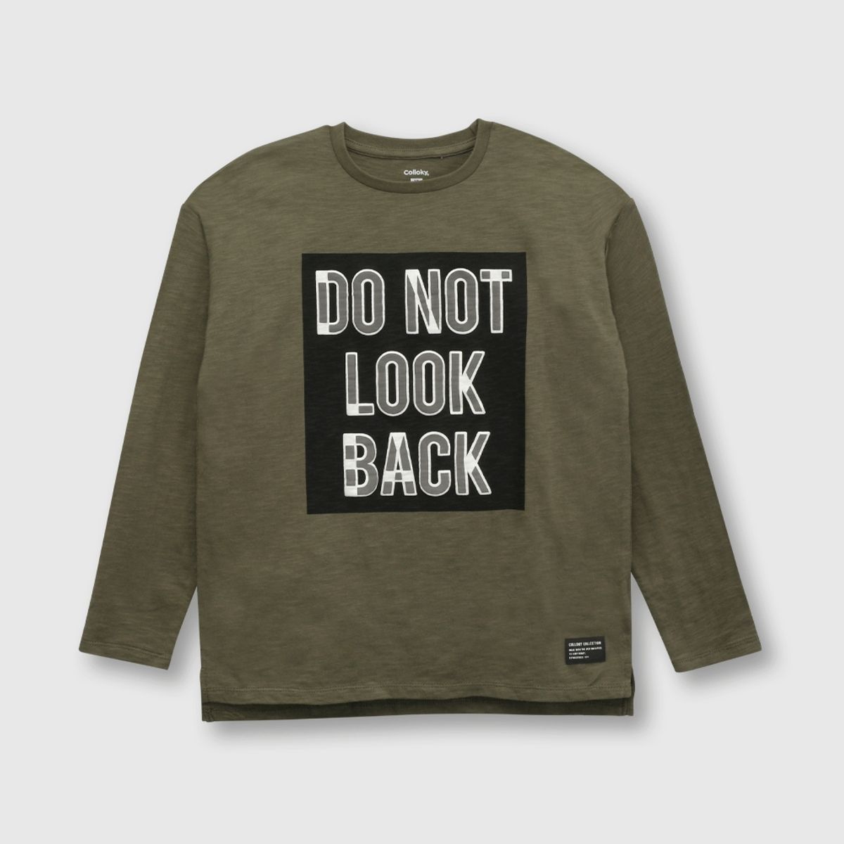 COLLOKY - Polera de niño look verde (2 a 12 años)._