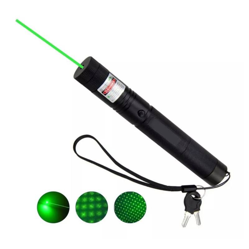 GENERICO - Puntero Astronómico Verde Batería 10000 Mw