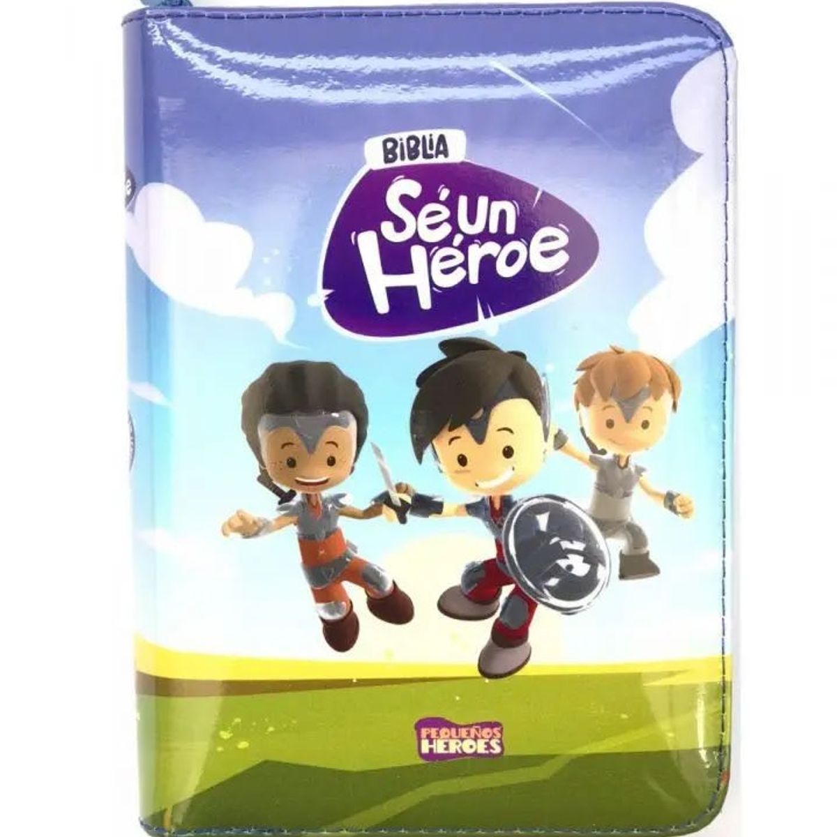 SOCIEDADES BIBLICAS UNIDAS - Biblia para niños Se Un Heroe Azul TLA