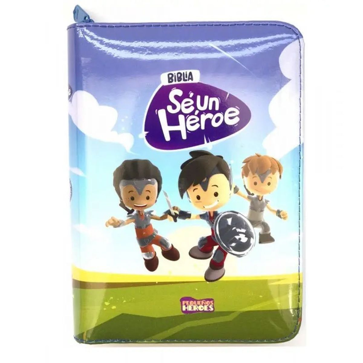 SOCIEDADES BIBLICAS UNIDAS - Biblia para niños Se Un Heroe Azul TLA