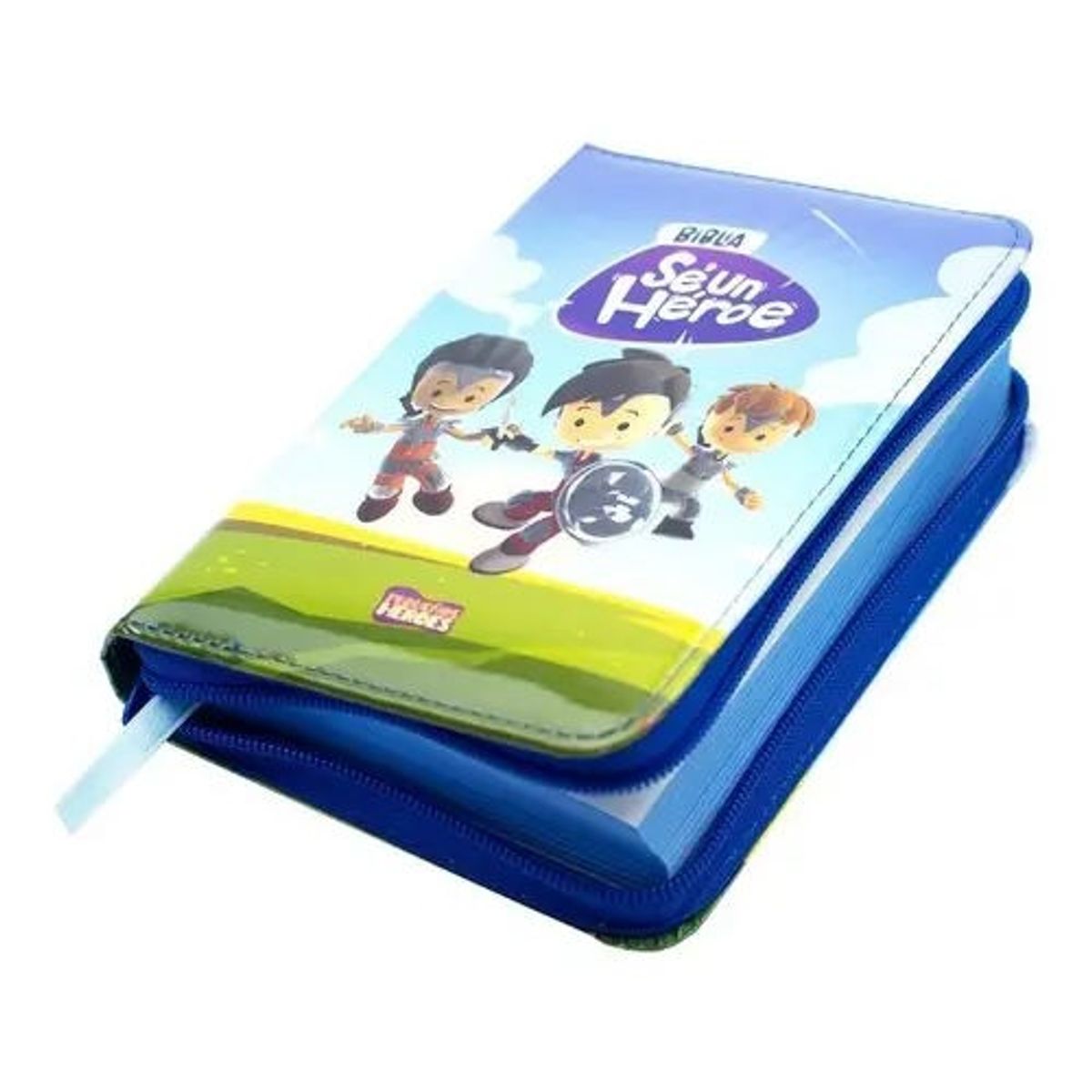 SOCIEDADES BIBLICAS UNIDAS - Biblia para niños Se Un Heroe Azul TLA