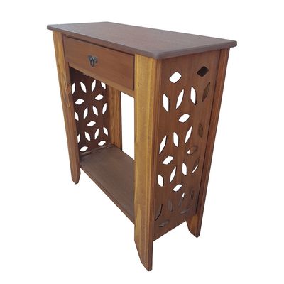 Imagen 2 del producto Mesa de arrimo calado cafe