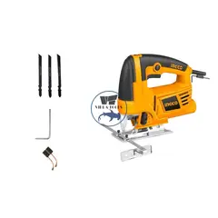 INGCO - Sierra Caladora Eléctrica 570w + 3 Sierras + Accesorios