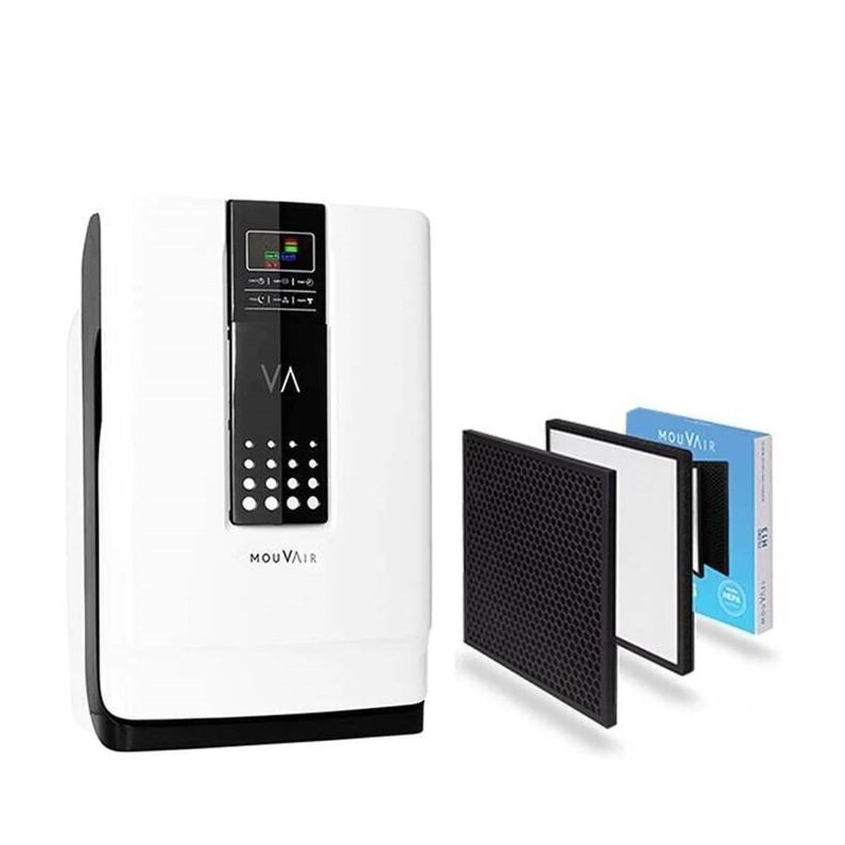 MOUVAIR - Purificador de Aire Mouvair Zen con Filtros de Reemplazo HEPA H13