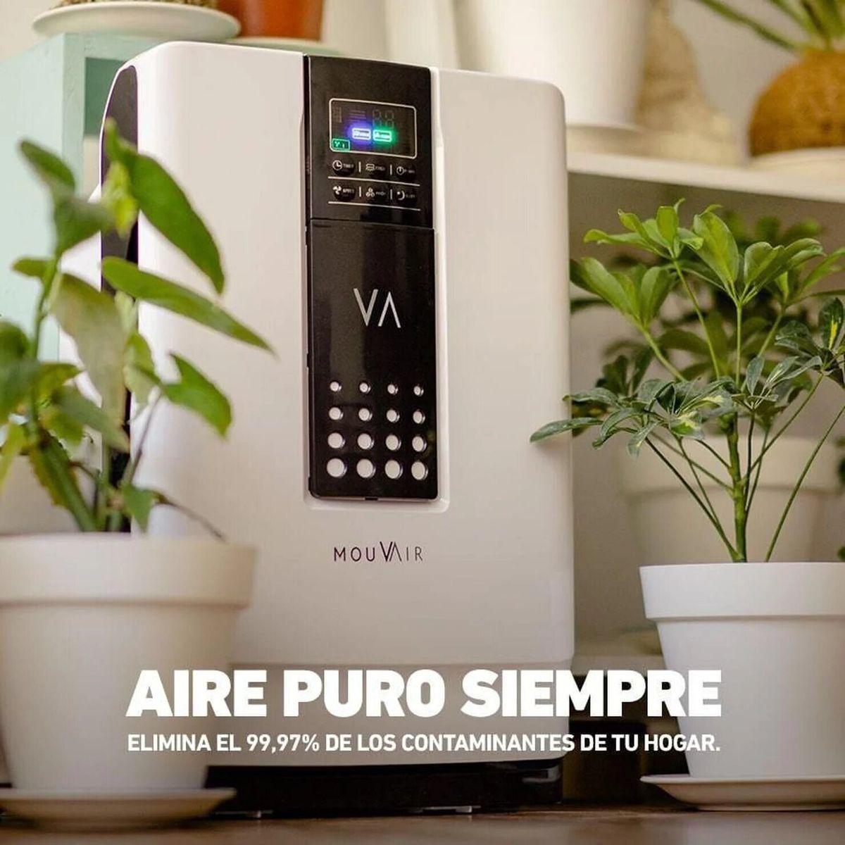 MOUVAIR - Purificador de Aire Mouvair Zen con Filtros de Reemplazo HEPA H13