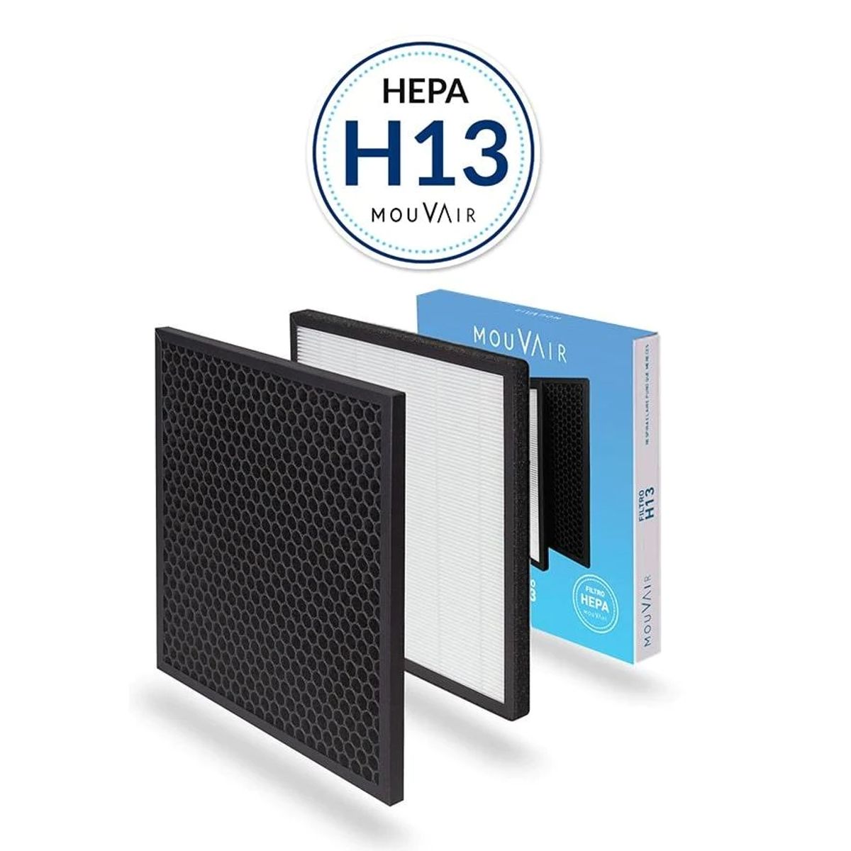 MOUVAIR - Filtros de Reemplazo Mouvair Zen HEPA H13 Grado médico